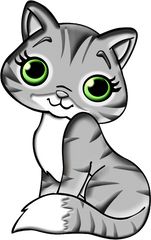 Kitty Cat - Grey