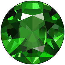 13 Images Green Emerald Diamond Gemstones - Crystals Glam Sparkle- 12 images