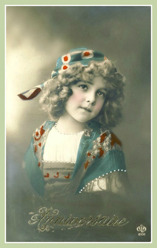 Gypsy Girl - Vintage Photo little Gypsy Girl #1