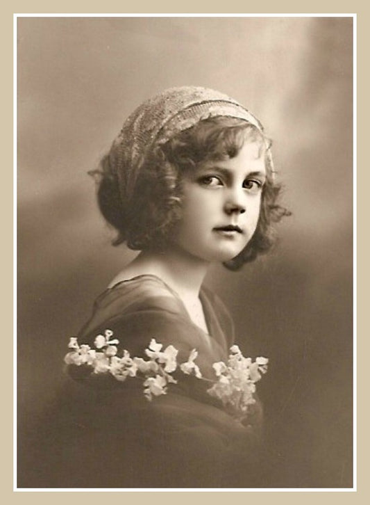 Gypsy Girl - Vintage Photo little Gypsy Girl #4