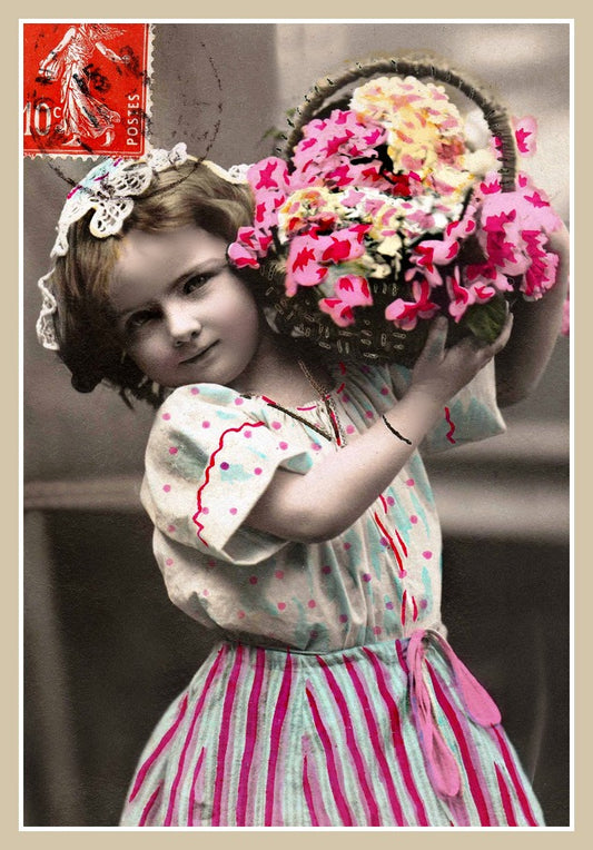 Gypsy Girl - Vintage Photo little Gypsy Girl #11