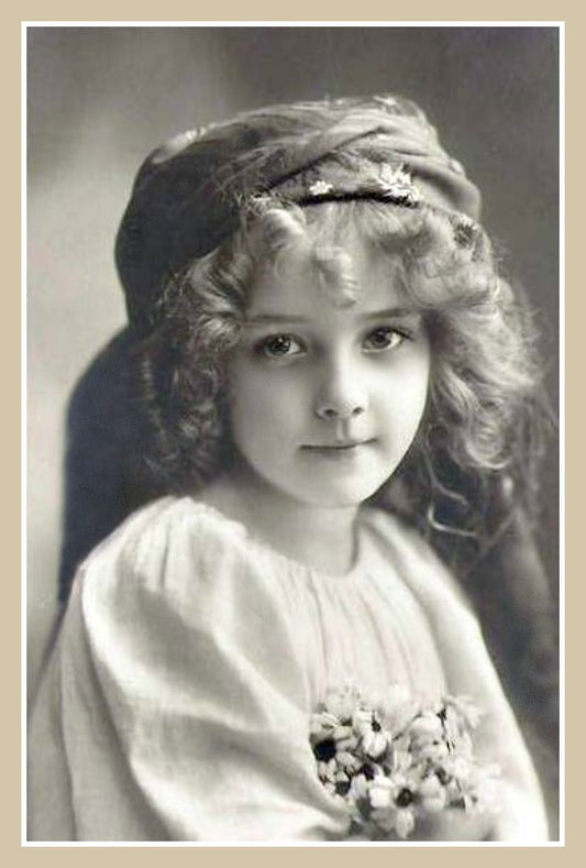 Gypsy Girl - Vintage Photo little Gypsy Girl #14