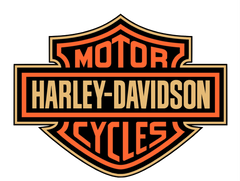 Harley Davidson Clip Art -Seven different Colors