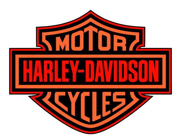 Harley Davidson Clip Art -Seven different Colors