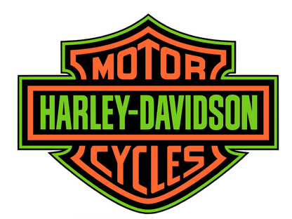 Harley Davidson Clip Art -Seven different Colors