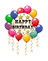 Happy Birthday Balloons Image