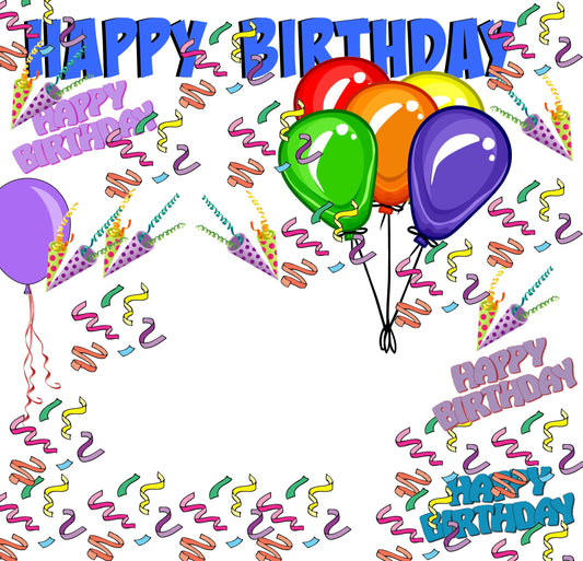 Happy Birthday To Personalize - Facebook Greeting Card