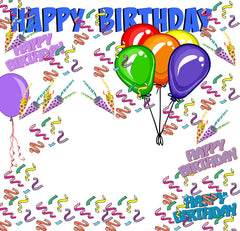 Happy Birthday To Personalize - Facebook Greeting Card
