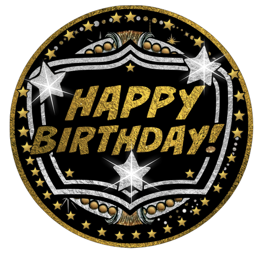 Happy Birthday Party Sign or Banner