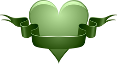 Green Heart Banner