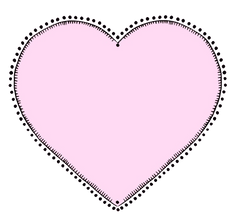 Heart Bundle 20 Colors Hand Drawn