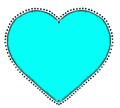 Heart Bundle 20 Colors Hand Drawn