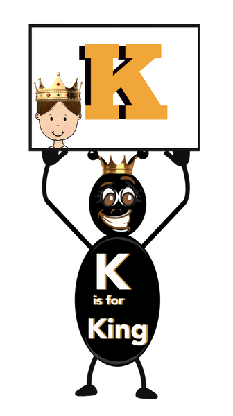 Alphabet - Letter K - Ant Alphabet Clip Art