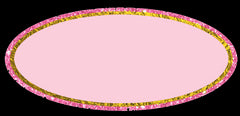 Pink Striped Glitter Set - 12x12 Background, Frames, Labels, Scrapbook Set