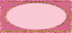 Pink Striped Glitter Set - 12x12 Background, Frames, Labels, Scrapbook Set