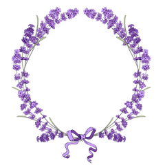 Lavender Wreath