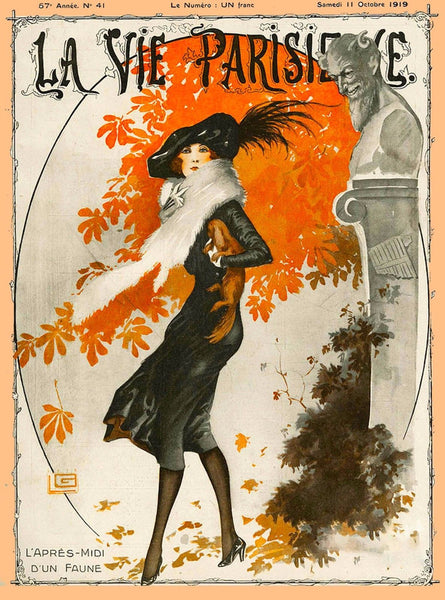 La Vie Paris French Fashion Ephemera 1919
