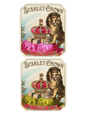 "Scarlet Crown" Cigar Label Set