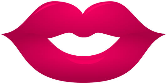 Pink Kissable Lips
