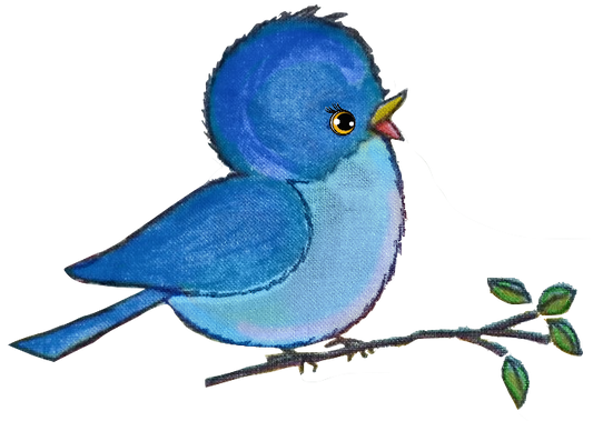 Bluebird on a Limb