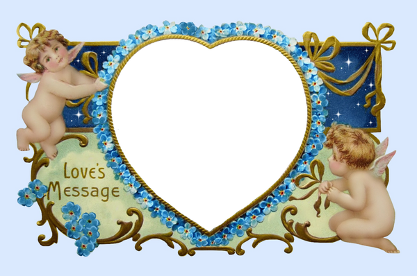 Loves Message Vintage Heart