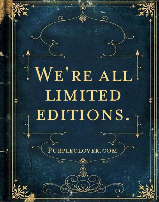 We're All Limited Editions Book Cover Ephemera