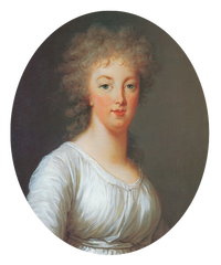 Marie Antoinette portrait #2 Clip Art