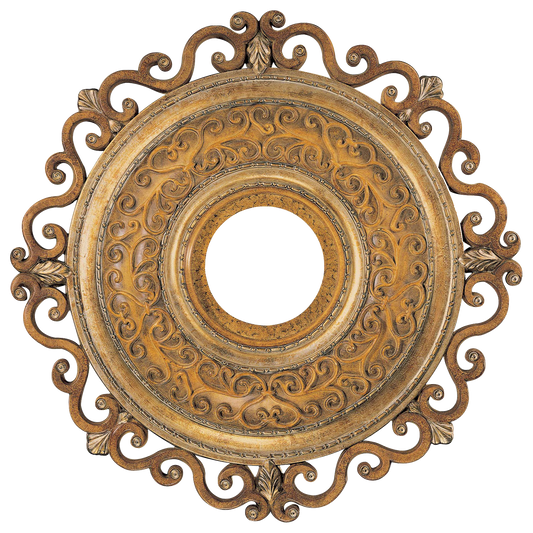 Medallion - Gold Element - Ornate Decorative #5