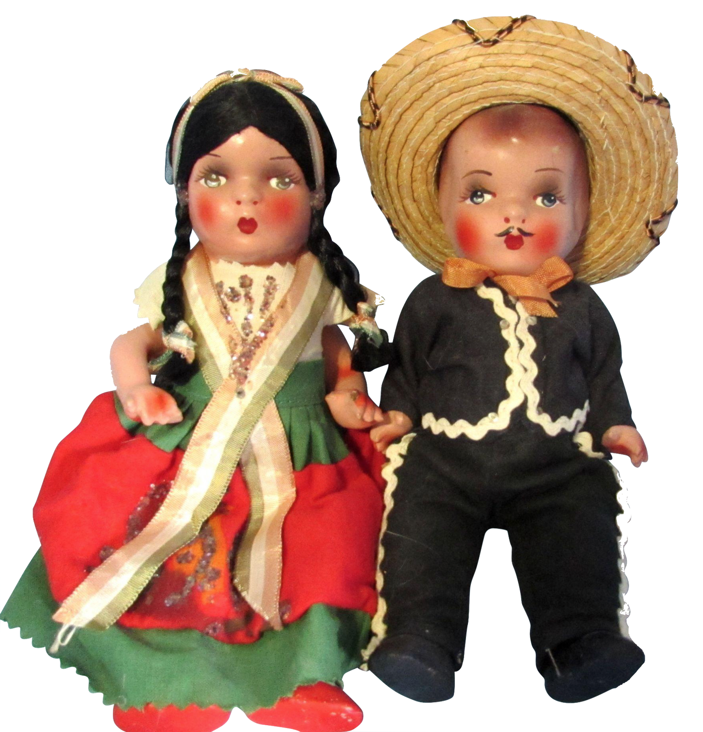 Mexican dolls - Little Mexican Couple