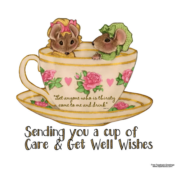 Get Well Facebook Greeting