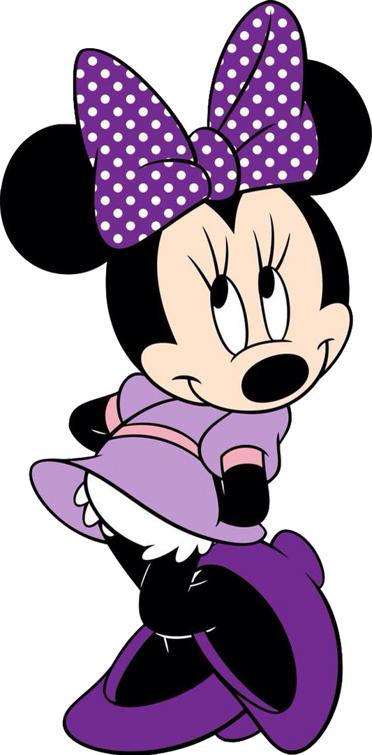 Minnie Mouse in Purple