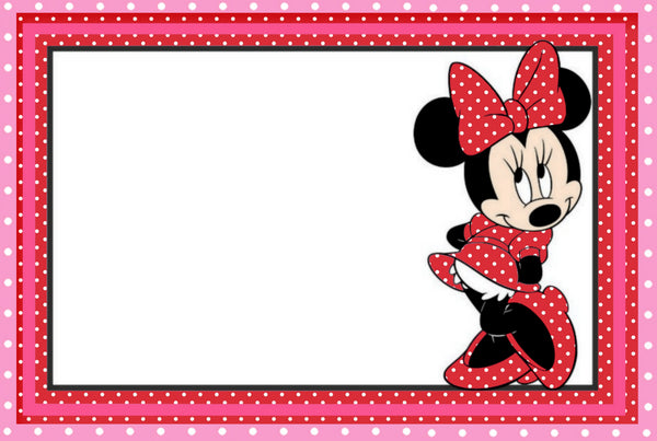 Minnie Mouse large Clipart PNG  also available as a jpg Printable