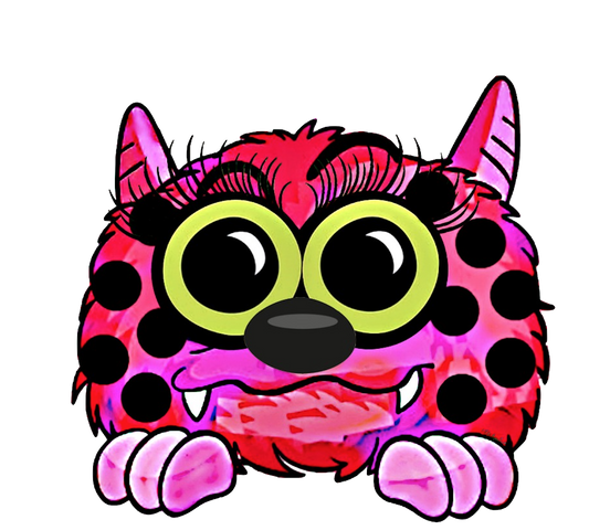 Monster - Dotty is an adorable creature