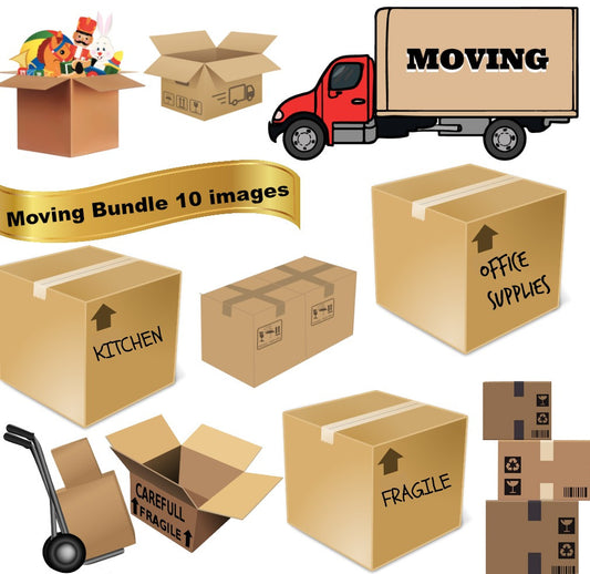 Moving Bundle 10 Images