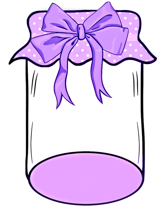 My Pretty Purple Jar -  DAguilar Design