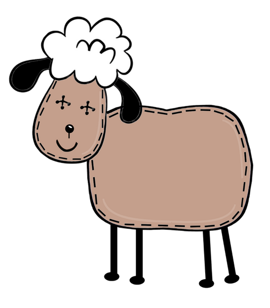 Primitive Cute Prim Sheep - #1
