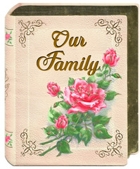 Our Family - Beautiful Vintage Book