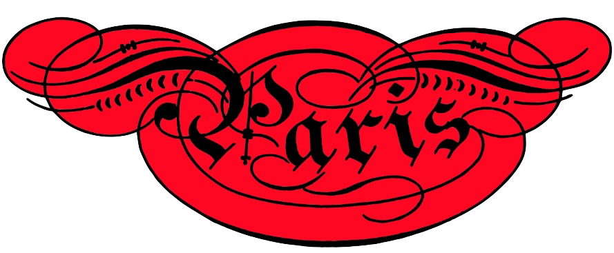 Paris Label - Red