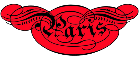 Paris Label - Red