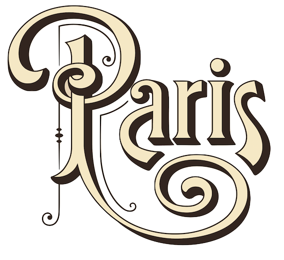 Paris Word - Art Deco Style