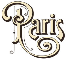 Paris Word - Art Deco Style