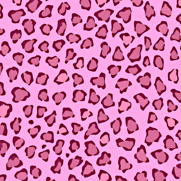 Pink Leopard 12x12 Background