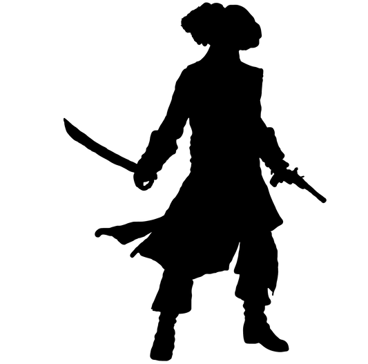 Pirate  or Buccaneer Silhouette