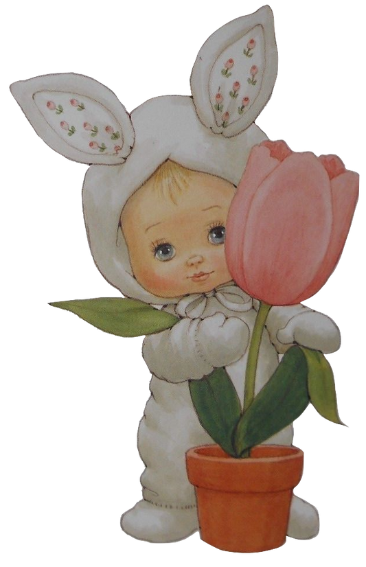 Precious Moments Bunny Costume Baby #1 Tulip