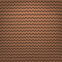 Prim Brown & Black Wave -  Background 12x12