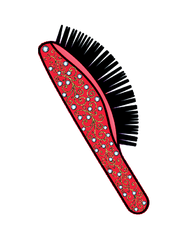 Designer Glamour Set Brushes - Hair brush