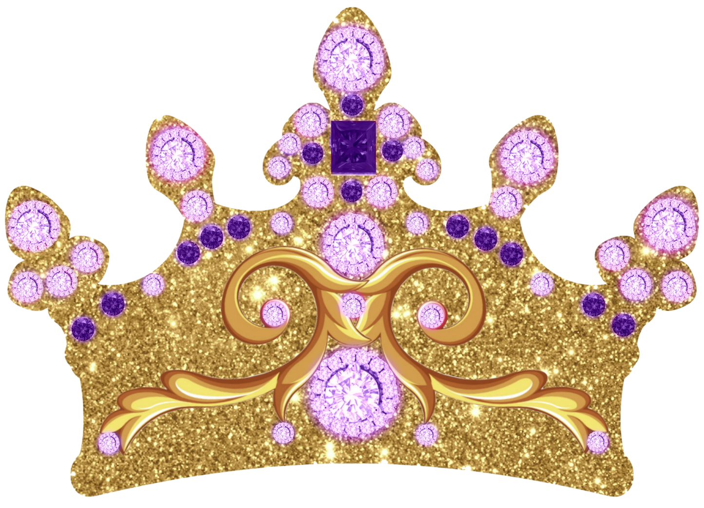 Photo Props Bundle - King, Queen, Princess Crowns - Wand & Lips