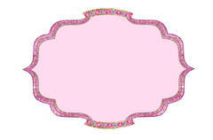 Beautiful Princess Party Element For Labels - Signs - Invitations & Albums!