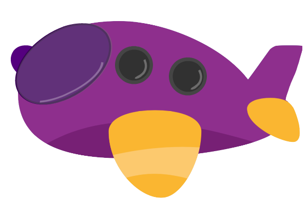 Purple Airplane