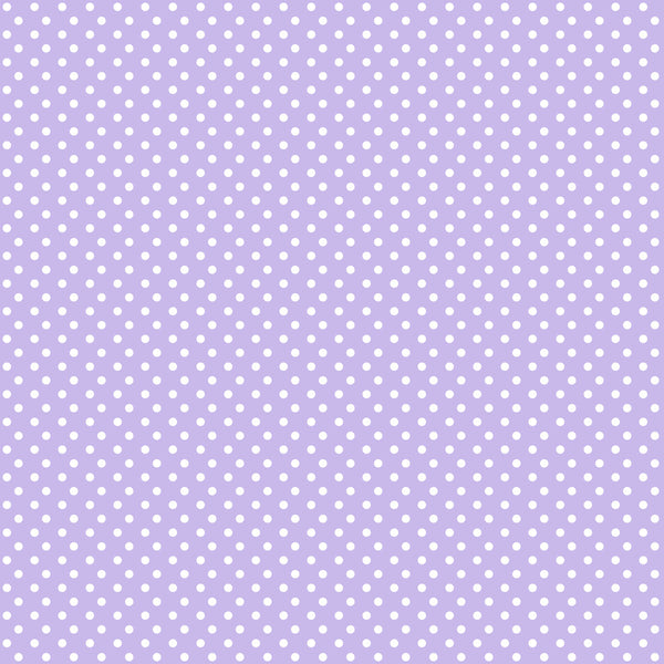 Tiny White Polkadots on Purple 12x12 Background
